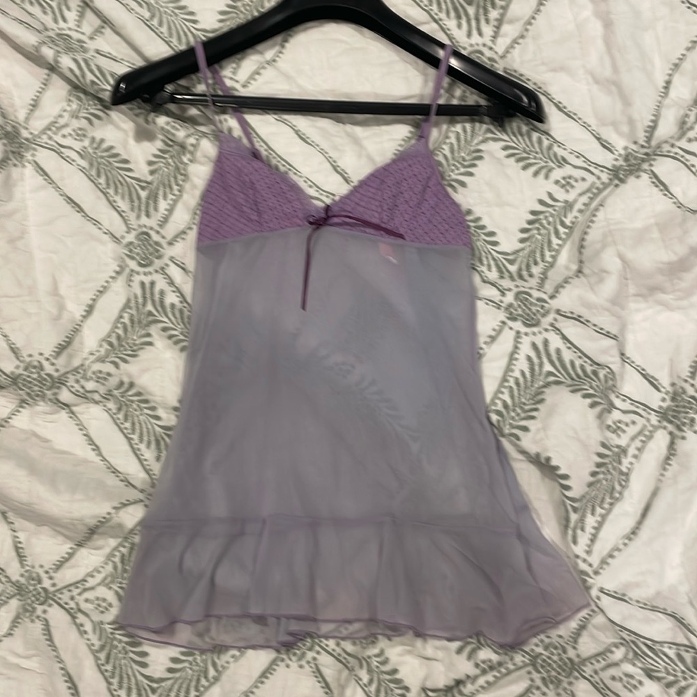 Victoria’s Secret purple sheer nightie